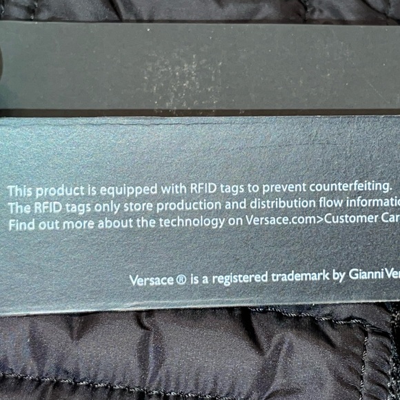 VERSACE UNISEX 🌟 100% AUTHENTIC & NWT—Size M / 48 - Picture 14 of 16
